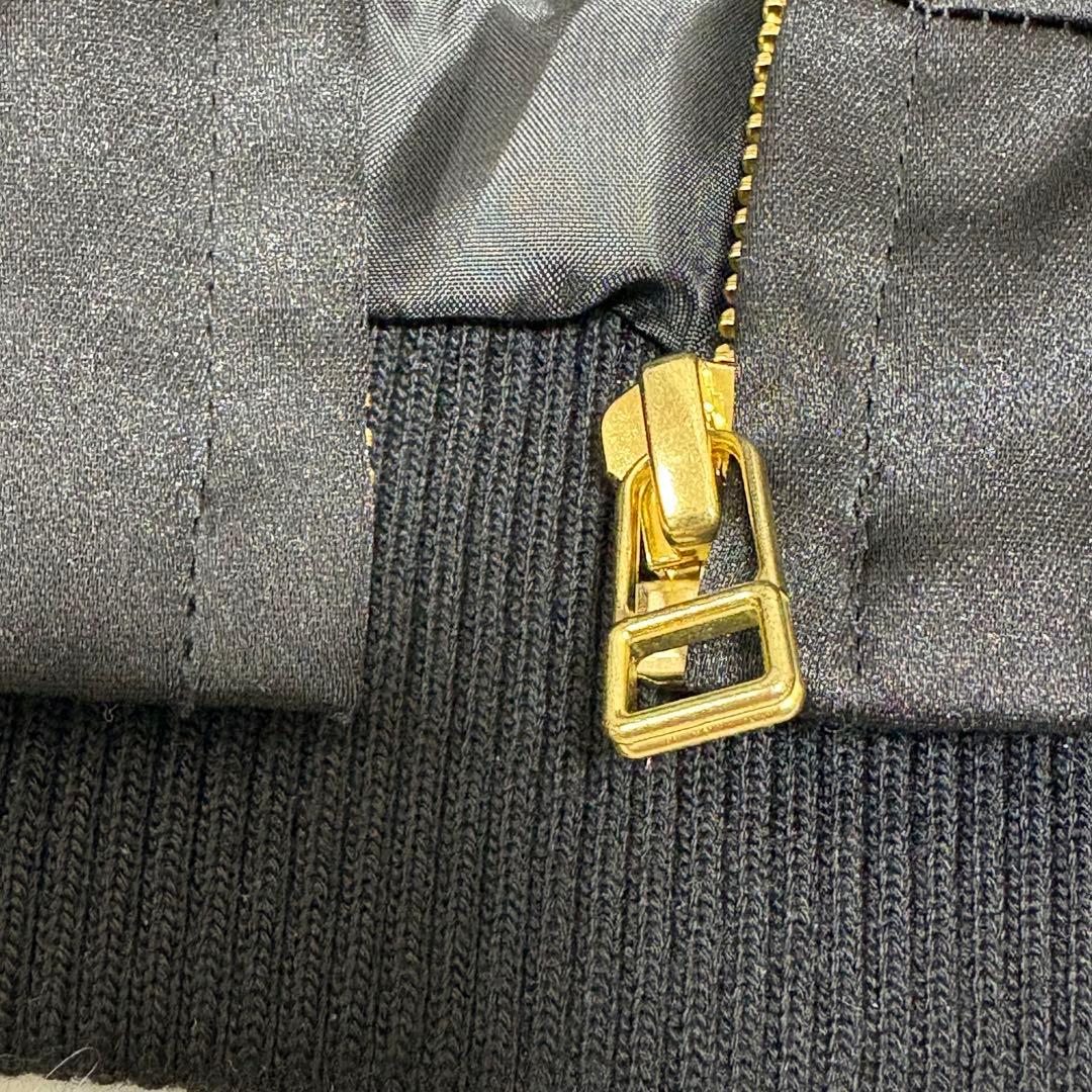 【新品タグ付】graniph スカジャン タイガー刺繍 黒 S グラニフ