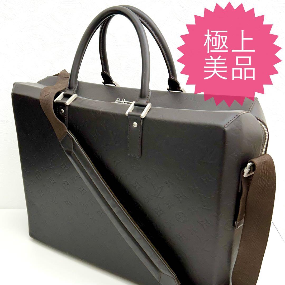 【極上美品】ルイヴィトン モノグラム リッキー グラセ ビジネス 旅行 大容量◎