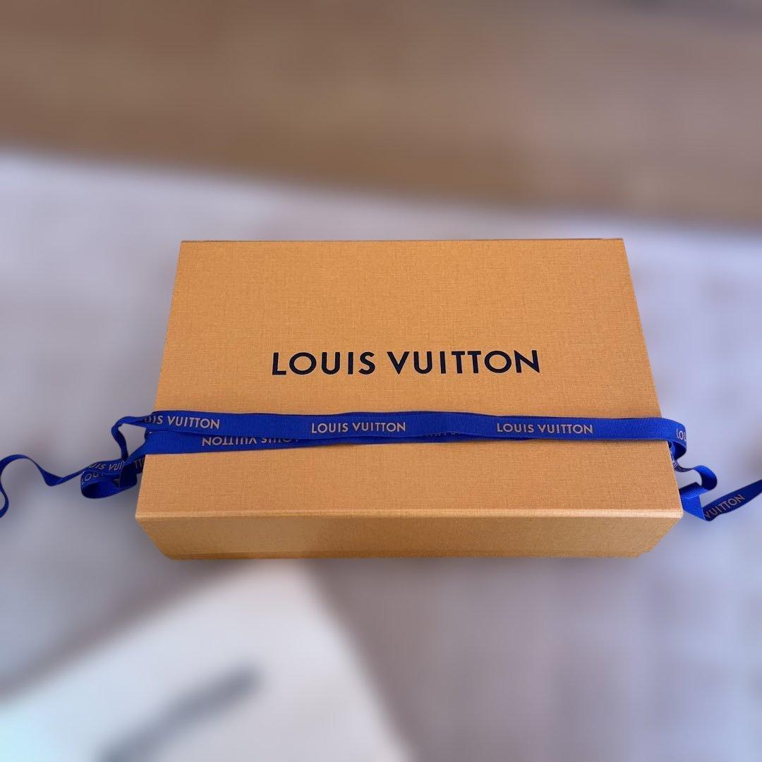 LOUIS VUITTON グレー・ホワイト ポーチ