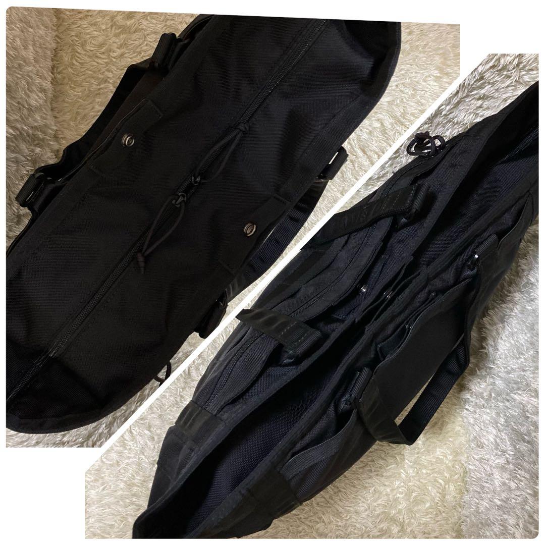 未使用級 ブリーフィング トートバッグ ユナイテッドアローズ別注 ブラック