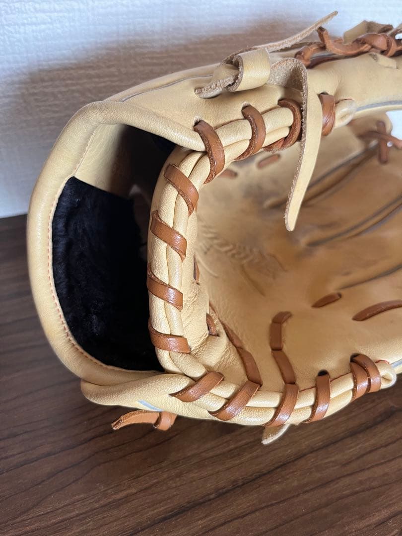 ミズノ 軟式グローブ ベージュ