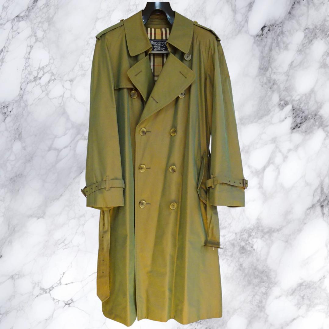 Burberrys' トレンチコート　ノバチェック　'80年代　ヴィンテージ