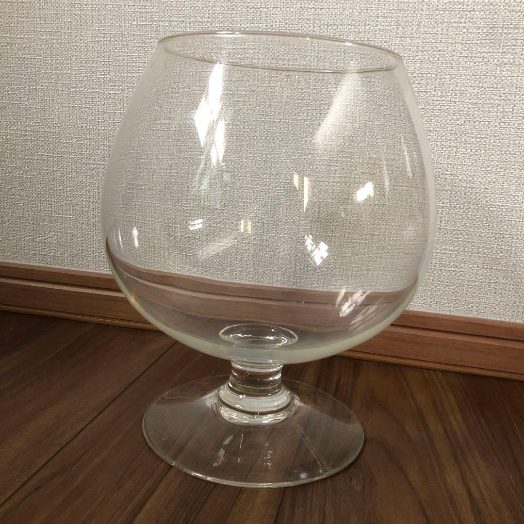お値下げ　ガラス　花器　花瓶　水中花　テラリウム　金魚鉢　ガラスの器　オブジェ