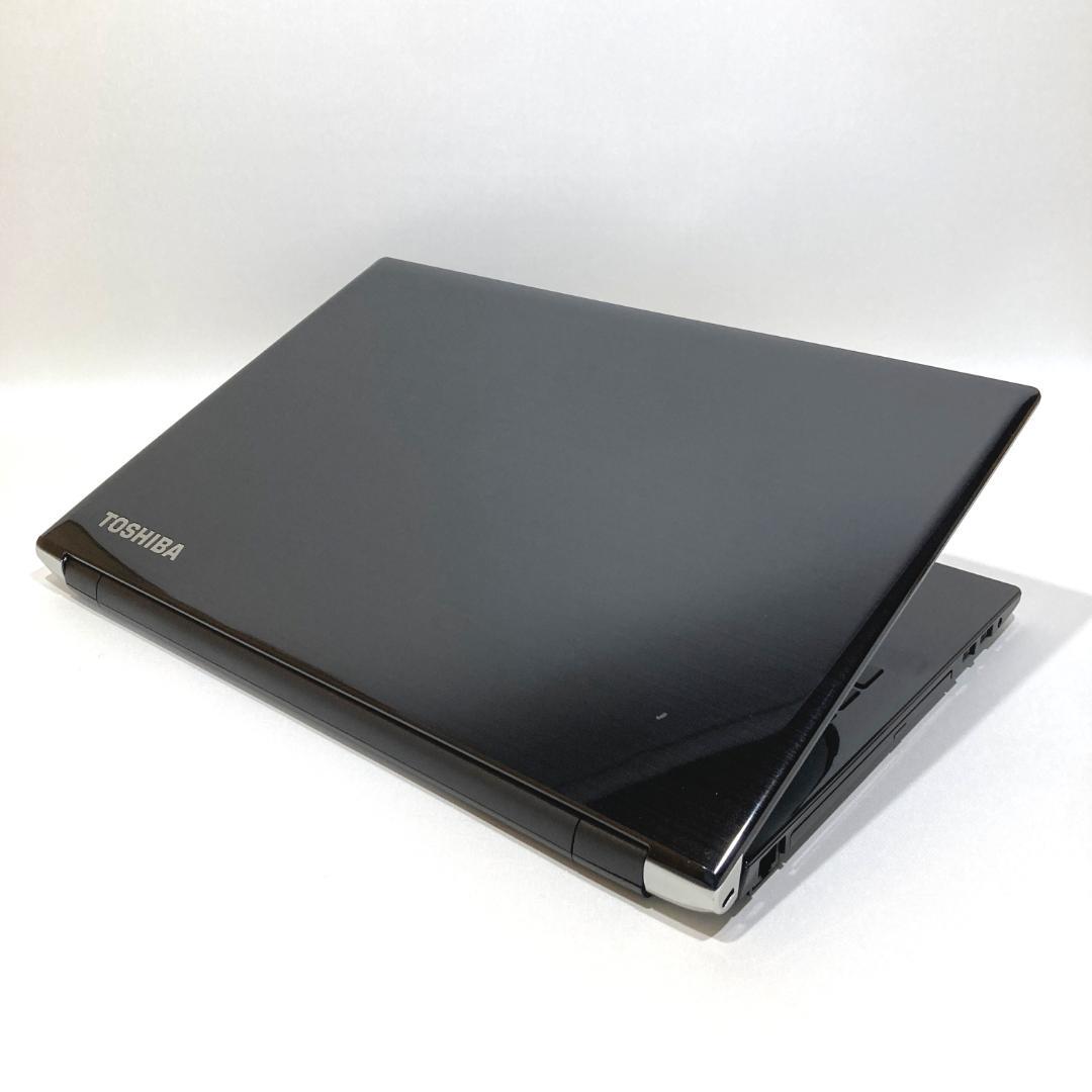 初心者向け✨スリム・カメラ付・DVD✨黒✨すぐ使えるノートパソコン◇D447-2