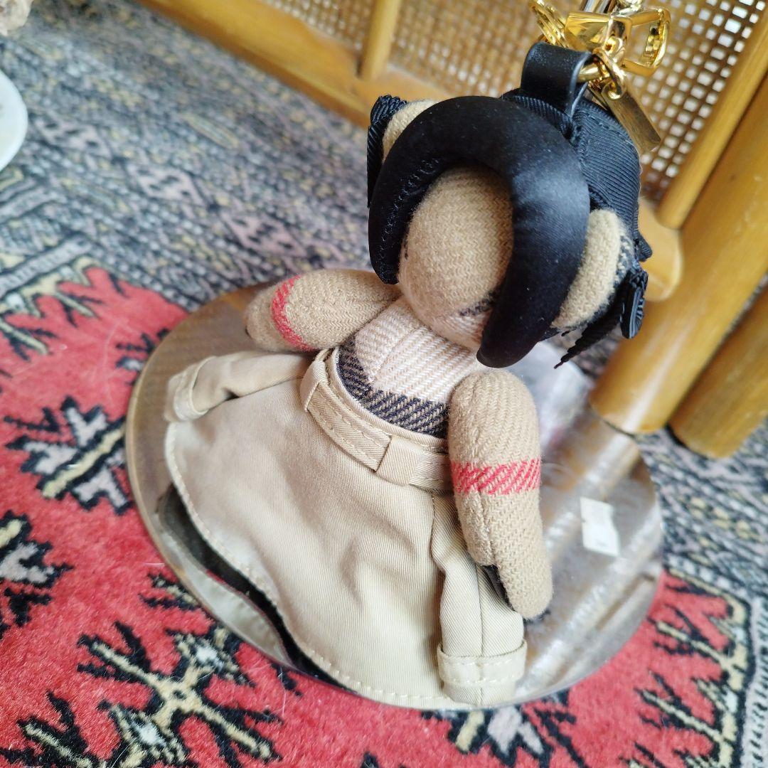 BURBERRY　ノバチェック　ベアー　チャーム　キーホルダー