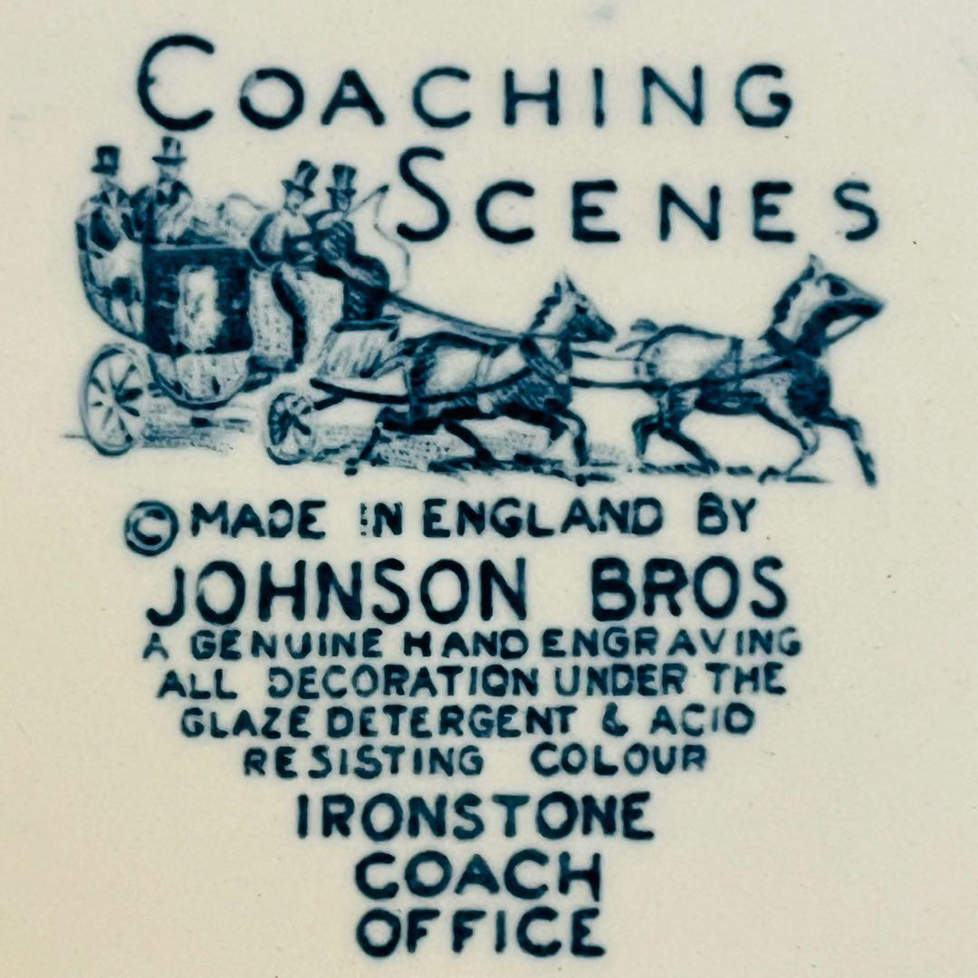 471) ジョンソンブラザーズの「Coaching scenes」4枚セット