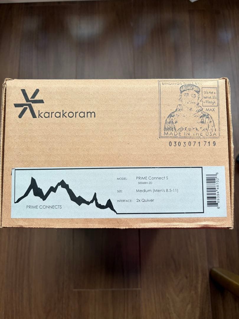 【美品】karakoram カラコラムprime connectS サイズM