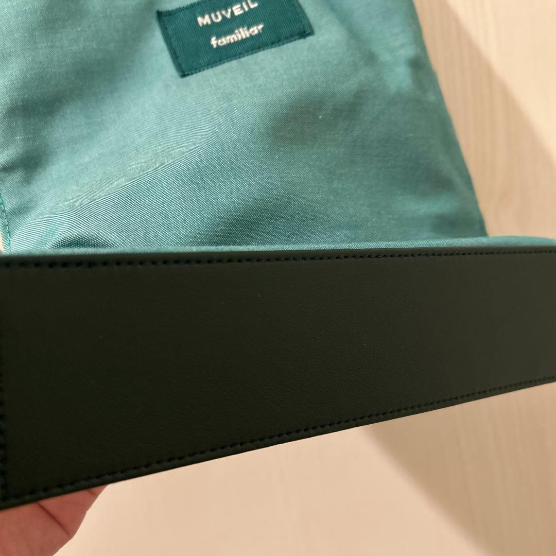 familiar ファミリア　MUVEIL トートバッグ グリーン