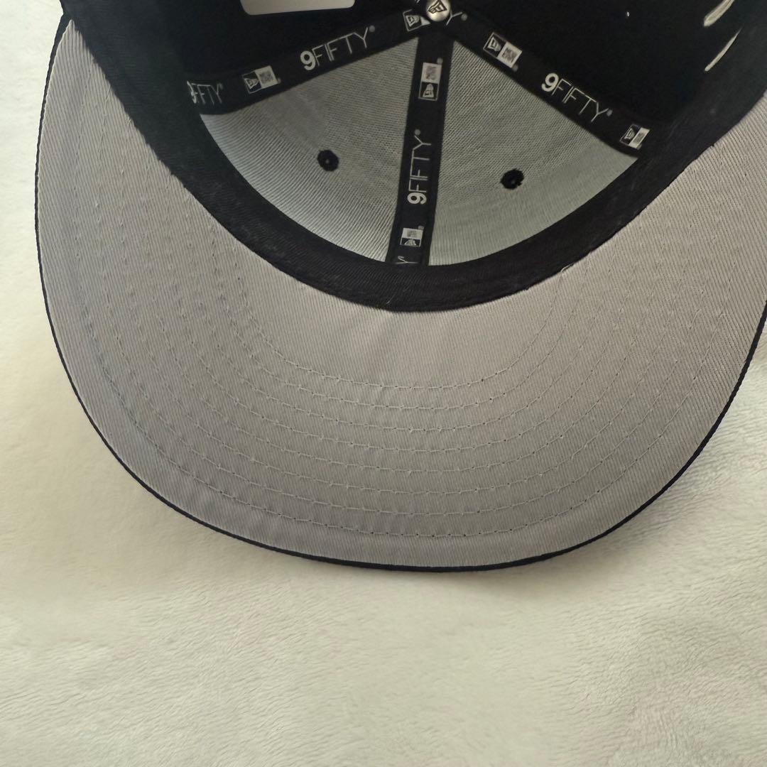 RIEHATA×NEWERA×atmos pink 9FIFTY ロゴキャップ