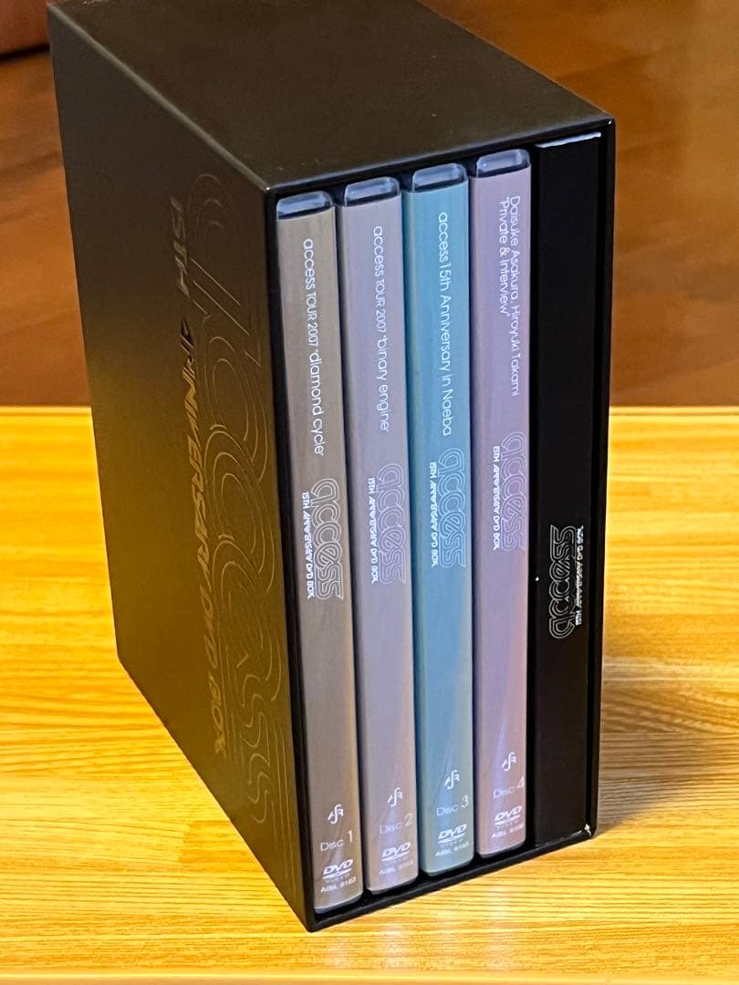 美品 access 15th Anniversary 限定 DVD BOX