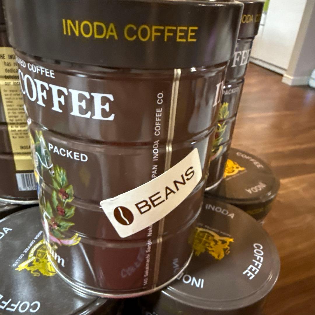 イノダコーヒ 生産販売中止品 - 豆缶5個セット(缶のみ)