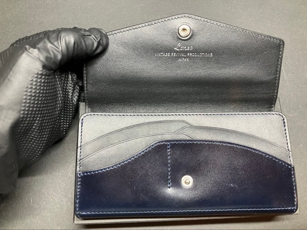 小物 Loneo cordovan Navy