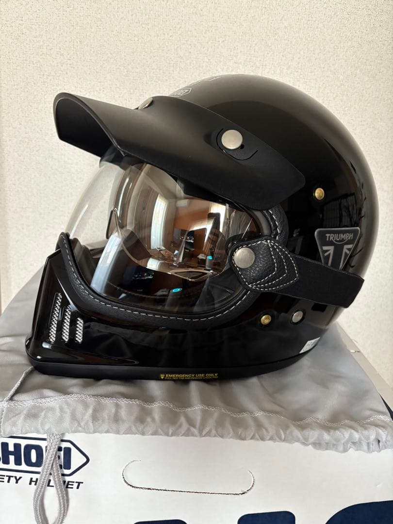 はる様 SHOEI EX-ZERO ブラック トライアンフ