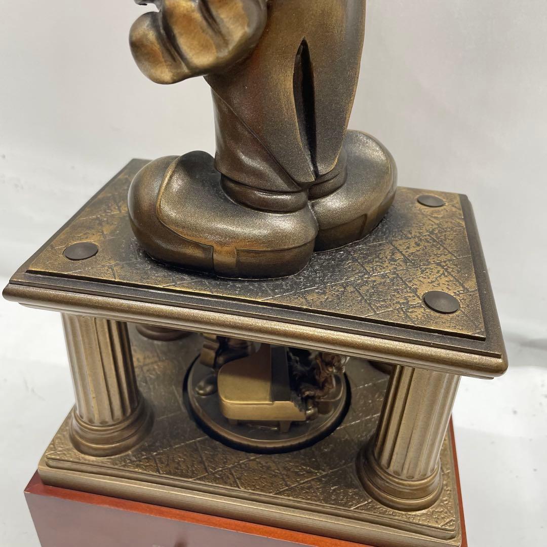 【ジャンク品】非売品　第一生命　ミッキーマウス　ブロンズ像　全長（約）44㎝