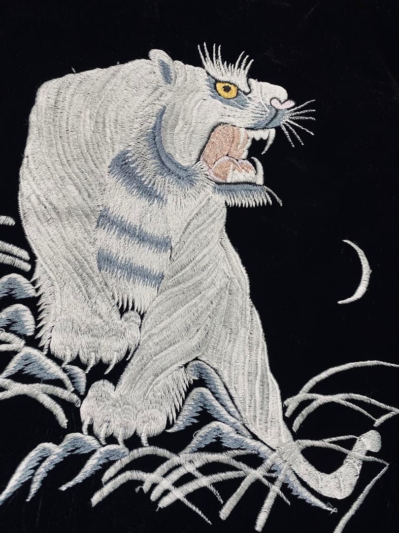 SCO JOHNBULL 日本 美品 スカジャン Unisex 別珍 レーヨン