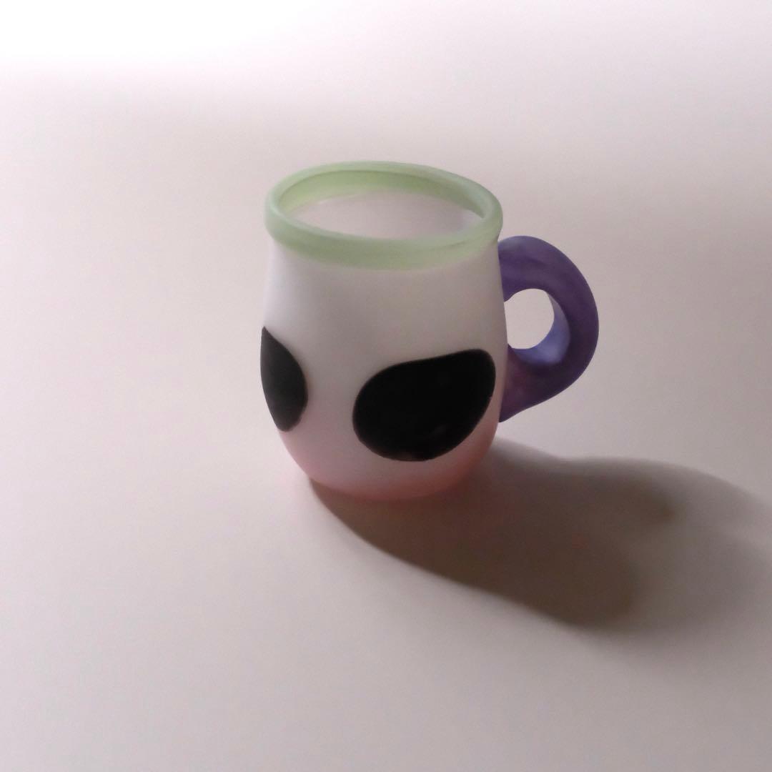 ⭐*︎様 作家miwa ito マグカップ　moo moo mag ガラス