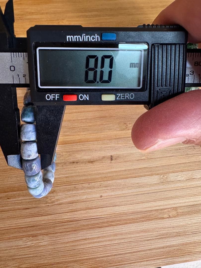 【希少】パープルラリマーブレスレット 8mm 大幅値引きセール