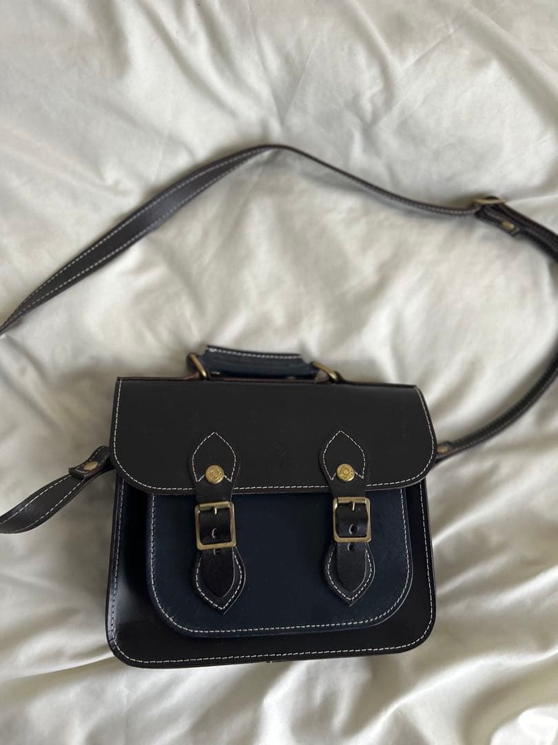 グレンロイヤル　サッチェルバッグ　9インチ　オーダーメイド