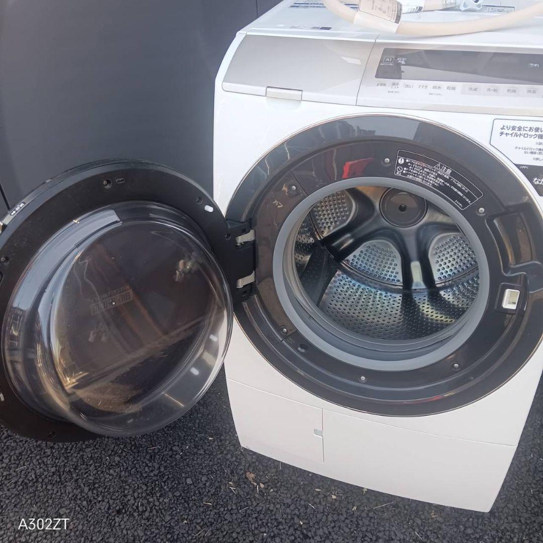 B055 送料設置無料　日立　人気モデルドラ厶式洗濯機　11㌔ 乾燥機能付き