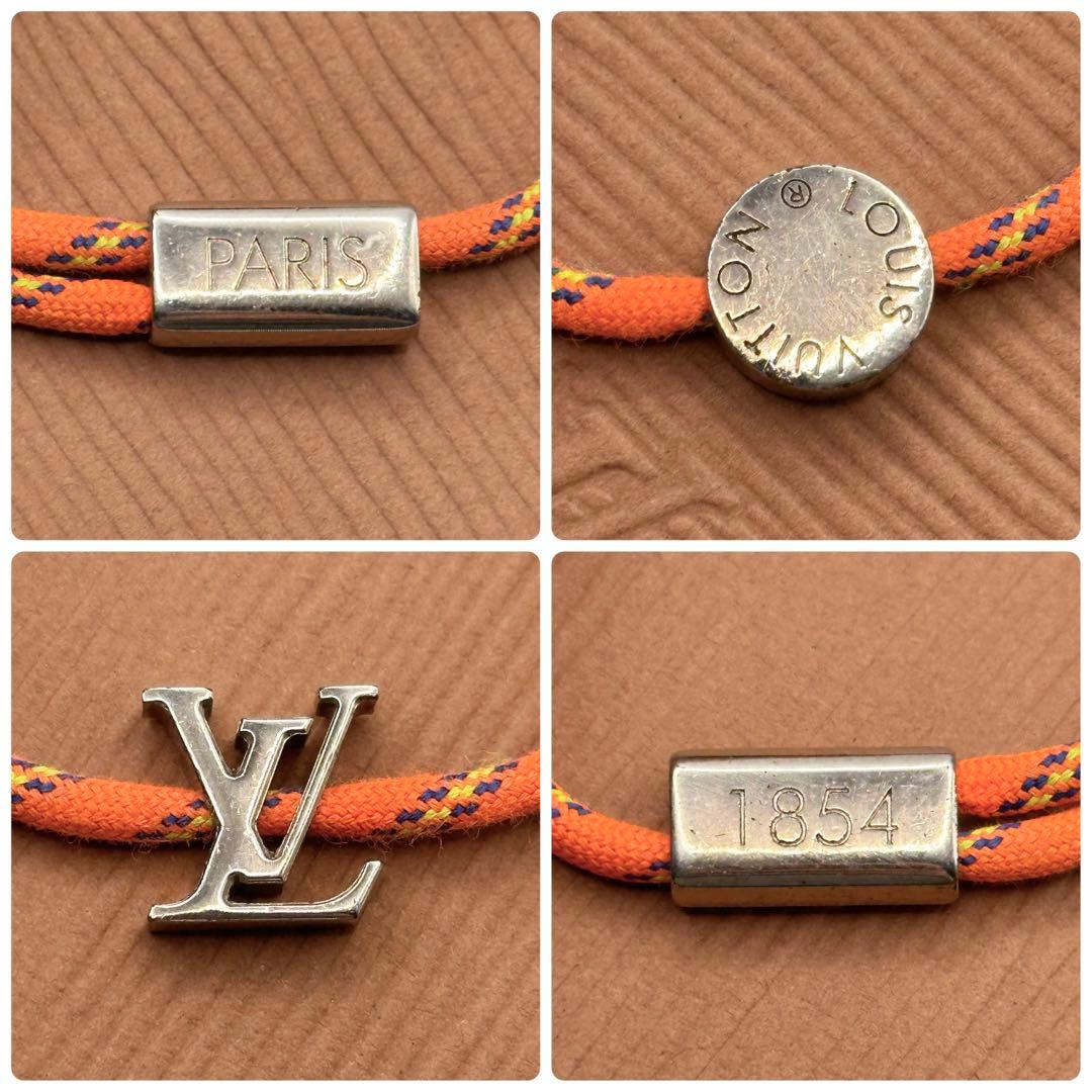 希少✨LOUIS VUITTON LVフルオ ロゴ モチーフ ブレスレット