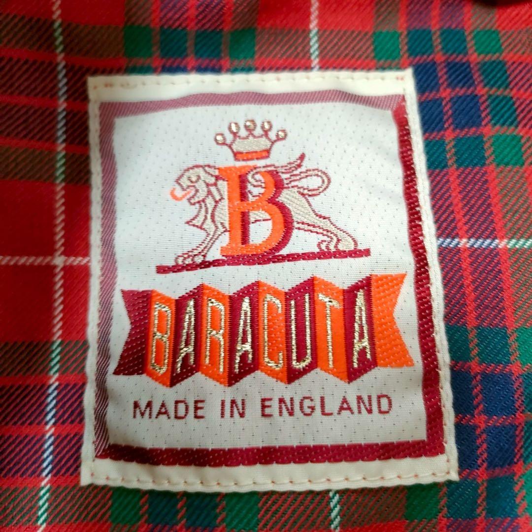 BARACUTA バラクータ　ブルゾン　ジャンパー　アウター　無地　ベージュ　L