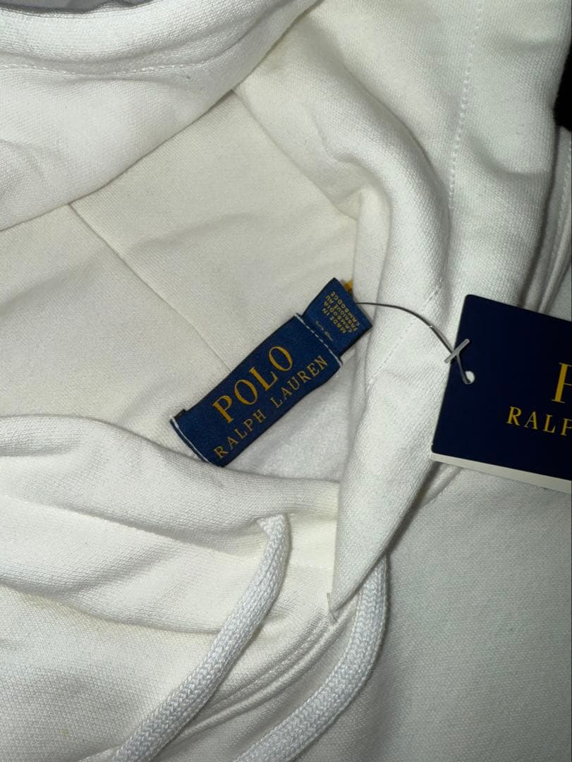 Ralph Lauren Polo Bear パーカー Sサイズ ホワイト