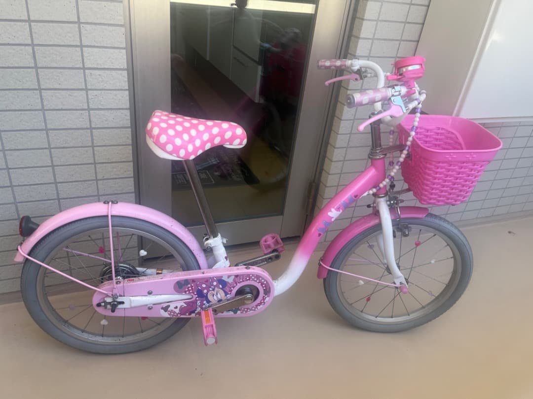 自転車本体 Minnie Mouse Kids Bicycle