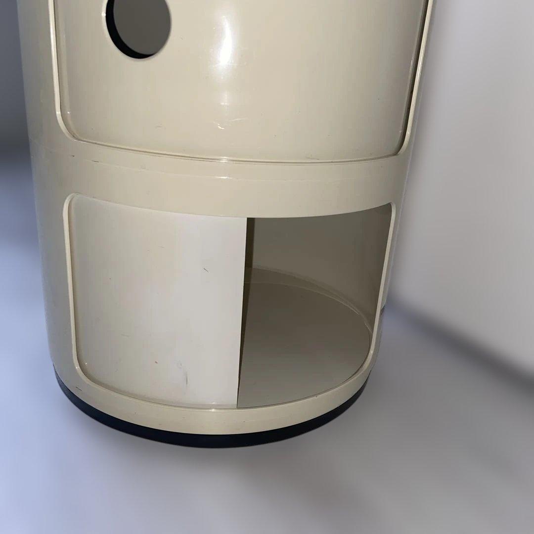 正規品　Kartellカルテル　コンポニビリ 3段 ホワイト　キャビネット　収納