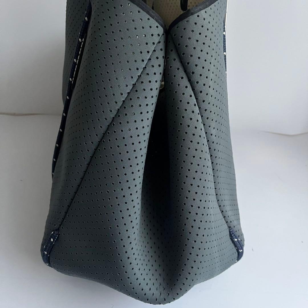 ✨美品✨　STATE OF ESCAPE トートバッグ　ポーチ付き　グレー