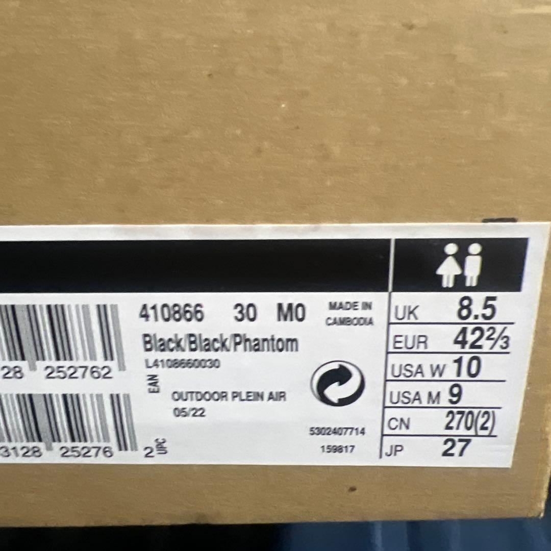 SALOMON XT-6 27cm black 値下げ交渉可