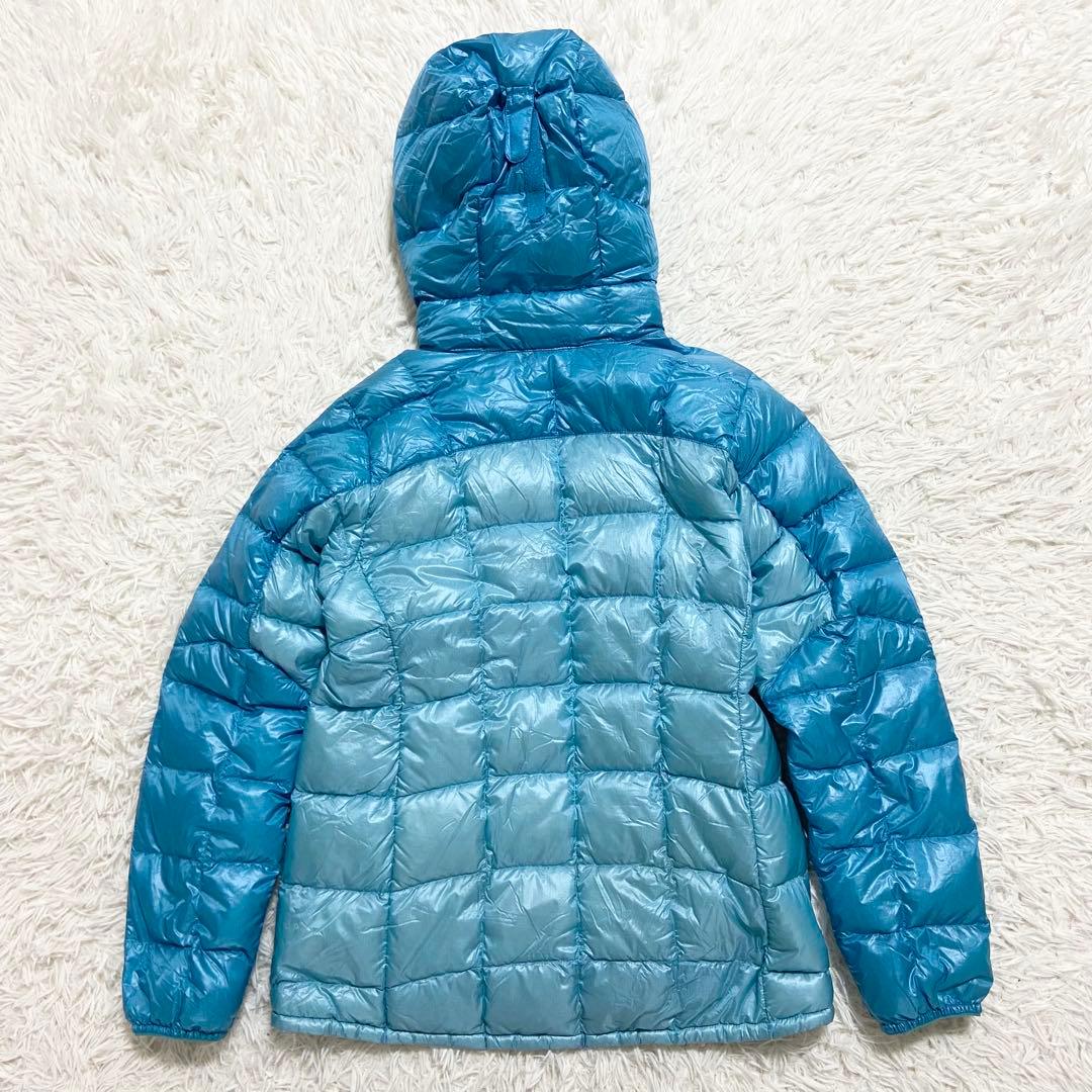 モンベル スペリオダウンパーカ ジャケット レディースM ブルー 水色