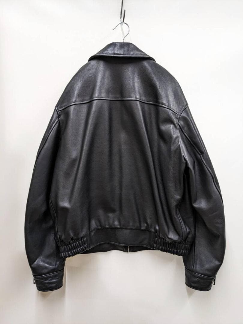 シュプリーム×ショット/レザーワークジャケット/牛革レザー/本革/USA製/美品