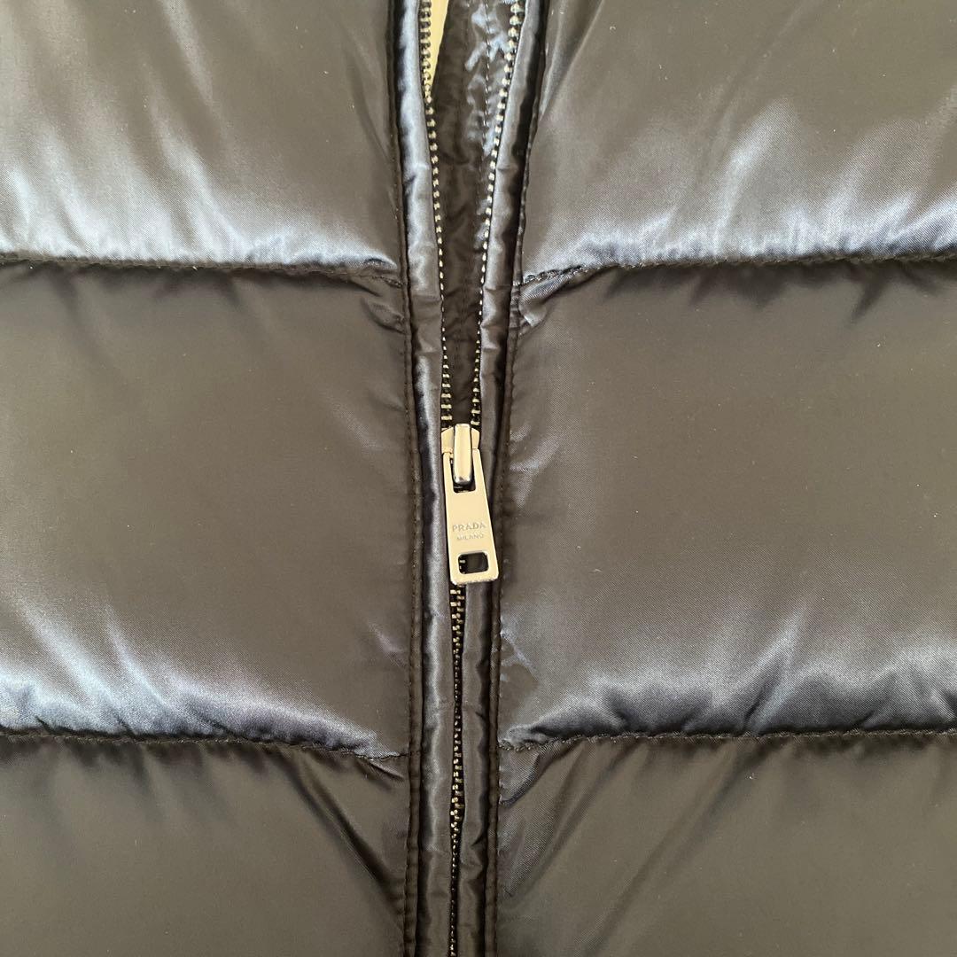 PRADA ダウンベスト ブラック 38