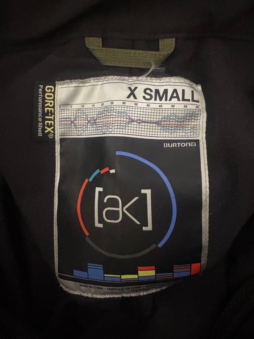 Burton AK GORE-TEX スノーボードパンツ X SMALL