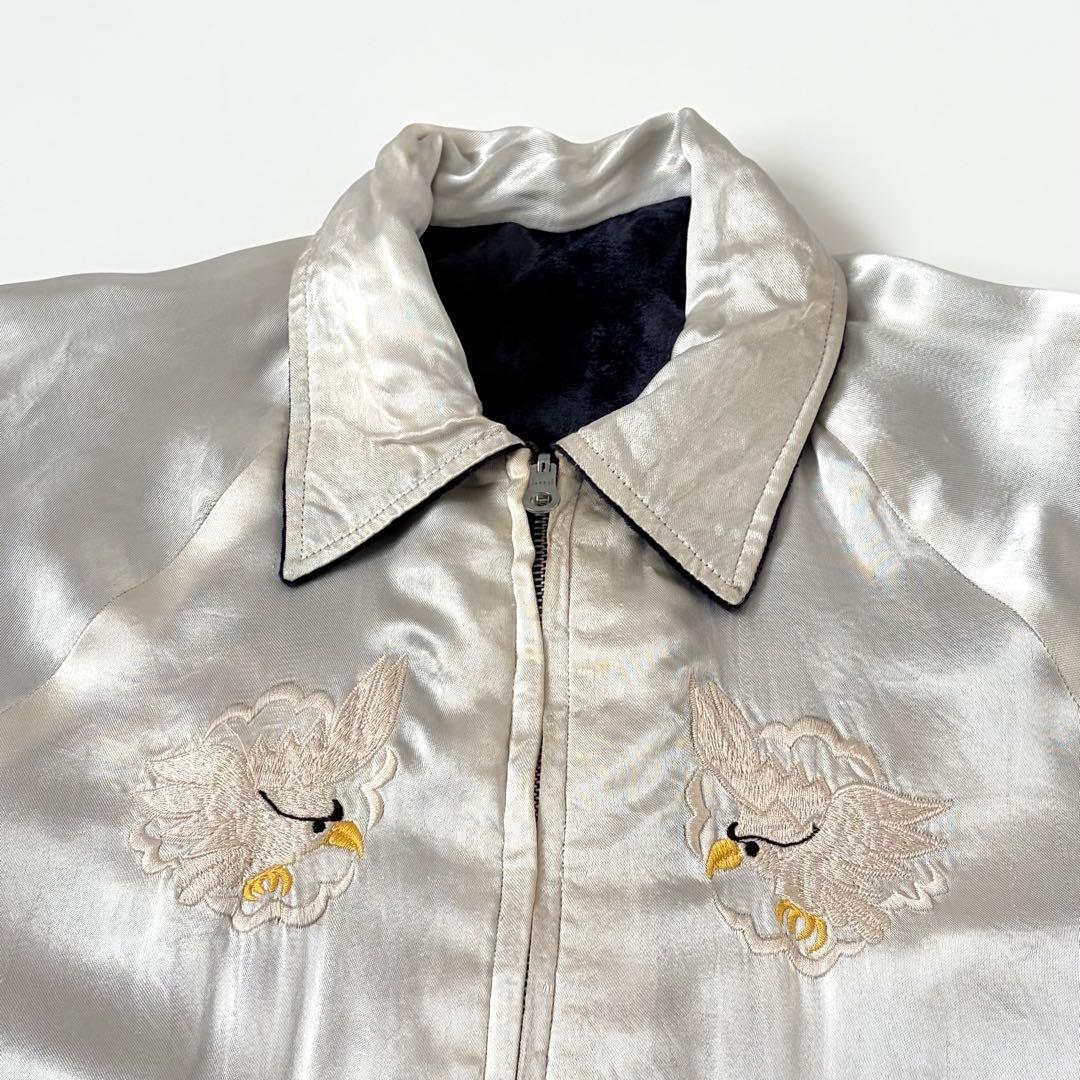 白*田様 ハリウッドランチマーケット 白虎タイガー&ドラゴン&イーグル 別珍 ス