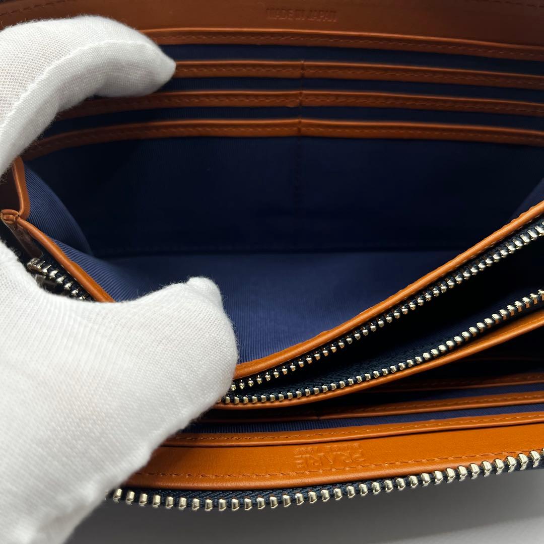 【未使用品】 PRARE 1957 コードバン 長財布　ラウンドファスナー