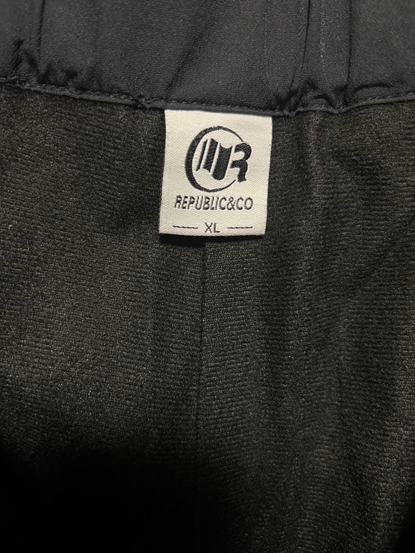REPUBLIC スノーボードパンツ 黒　Ｌ