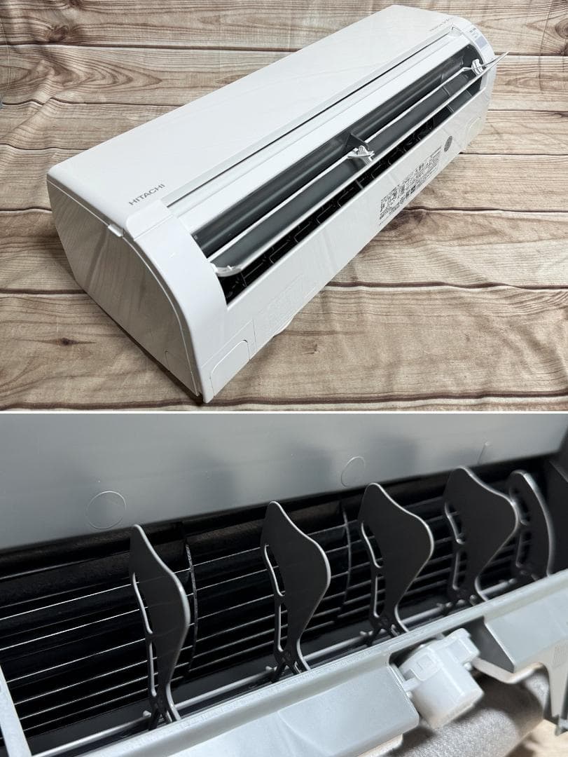 日立 12畳 2.8kW 100V 白くまくん RAS-D25MBK 2022年