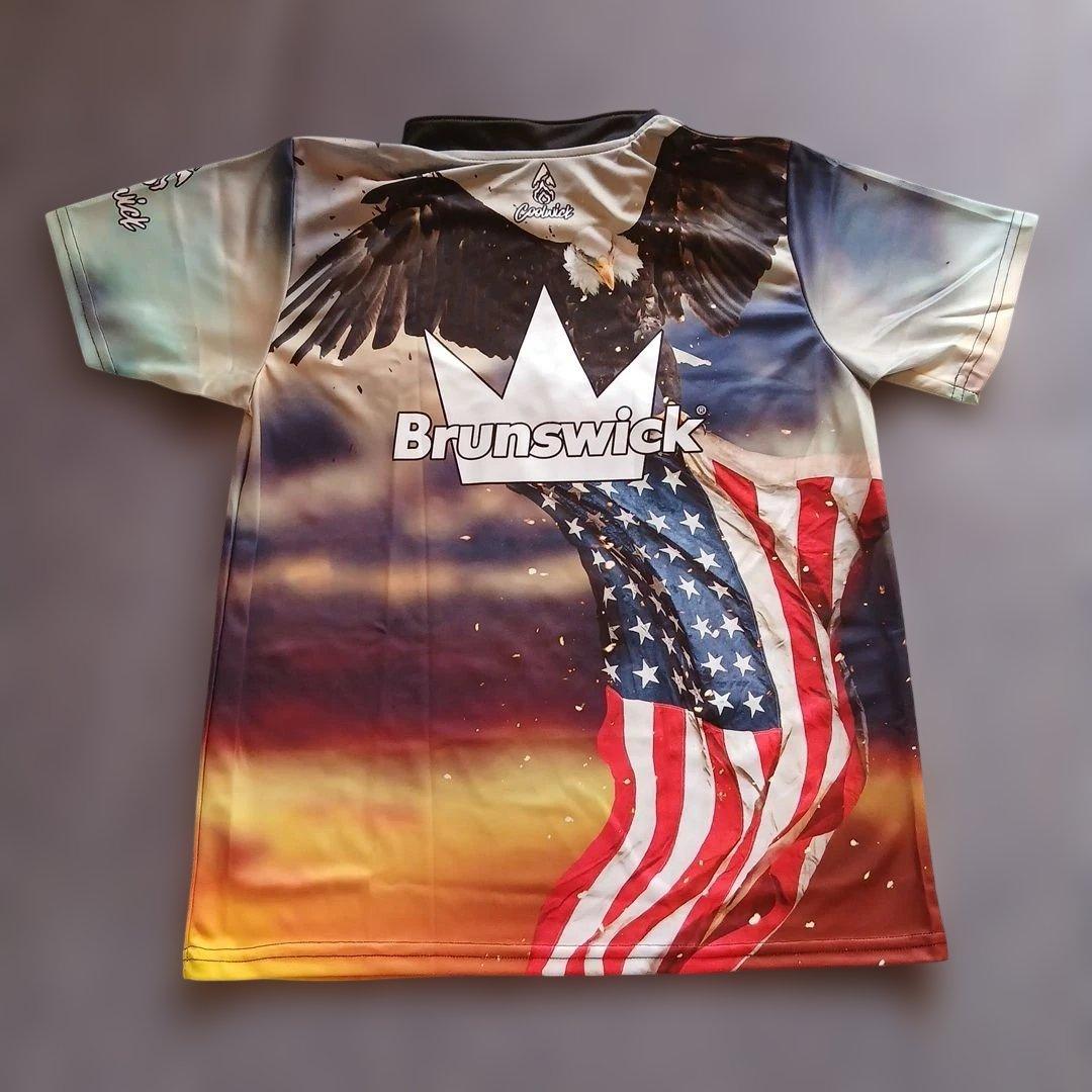 ✨新品✨ボウリングウェア　ブランズウィック　日本サイズM　アメリカンイーグル