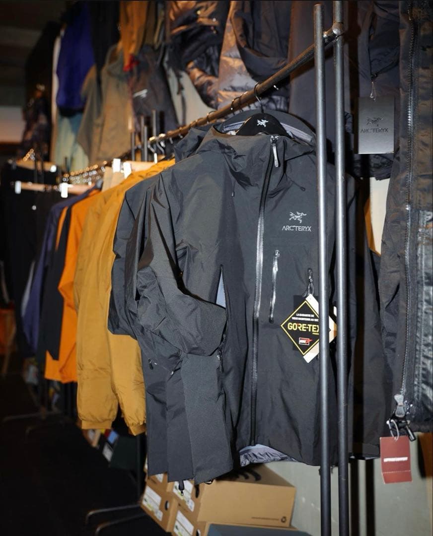 名作最高峰モデル Arc’teryx 3ZIP Beta SV M Black