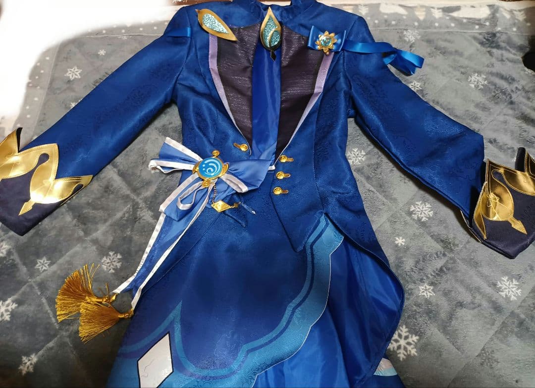 コスプレ衣装｜黒フリーナ（ウィッグ付き）