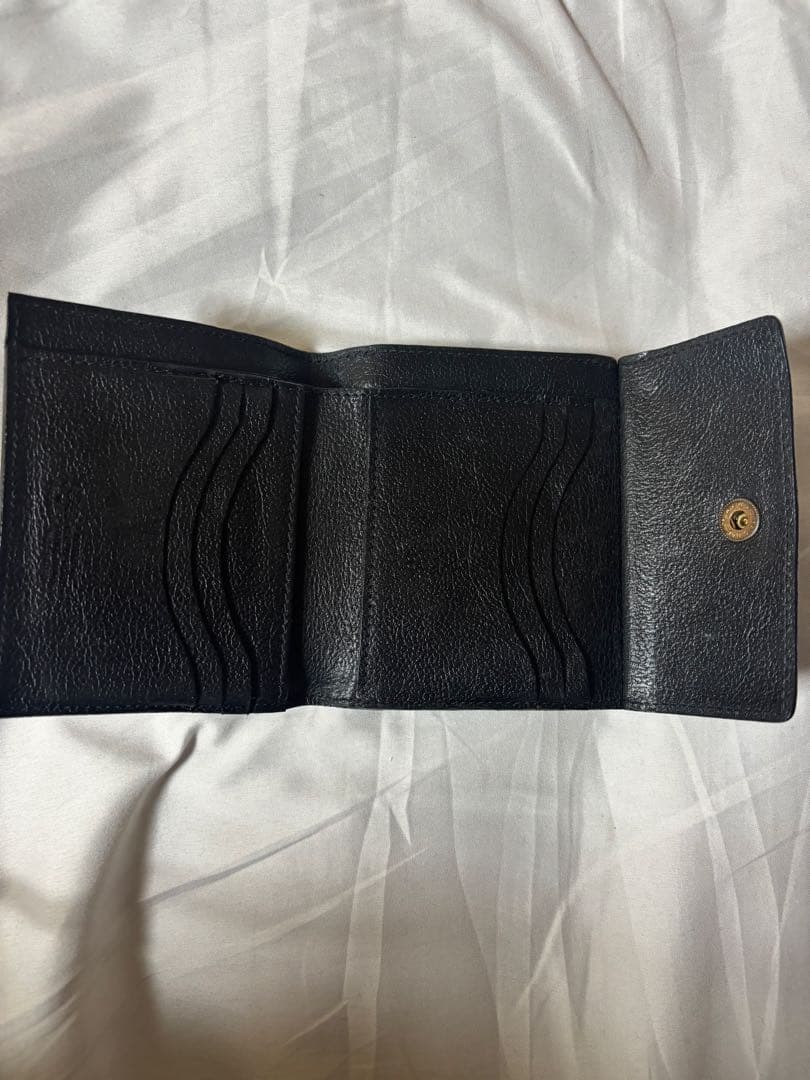 IL BISONTE 2つ折り財布 黒ブラック