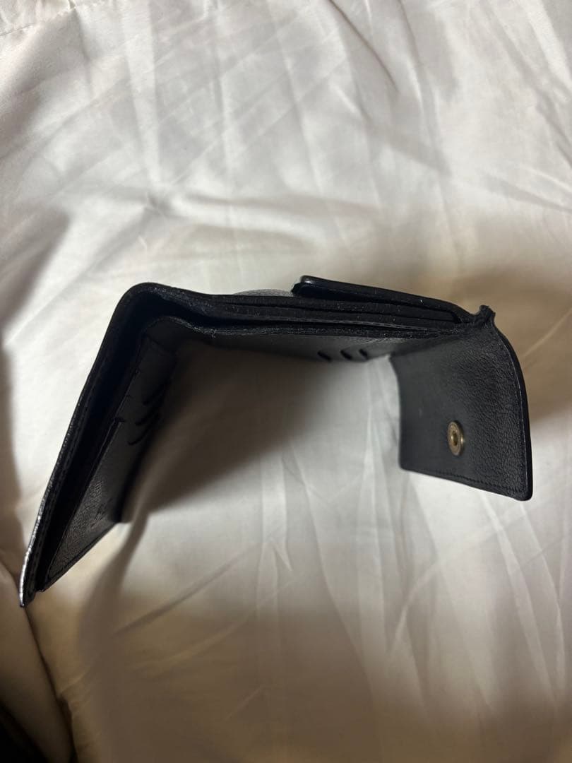 IL BISONTE 2つ折り財布 黒ブラック