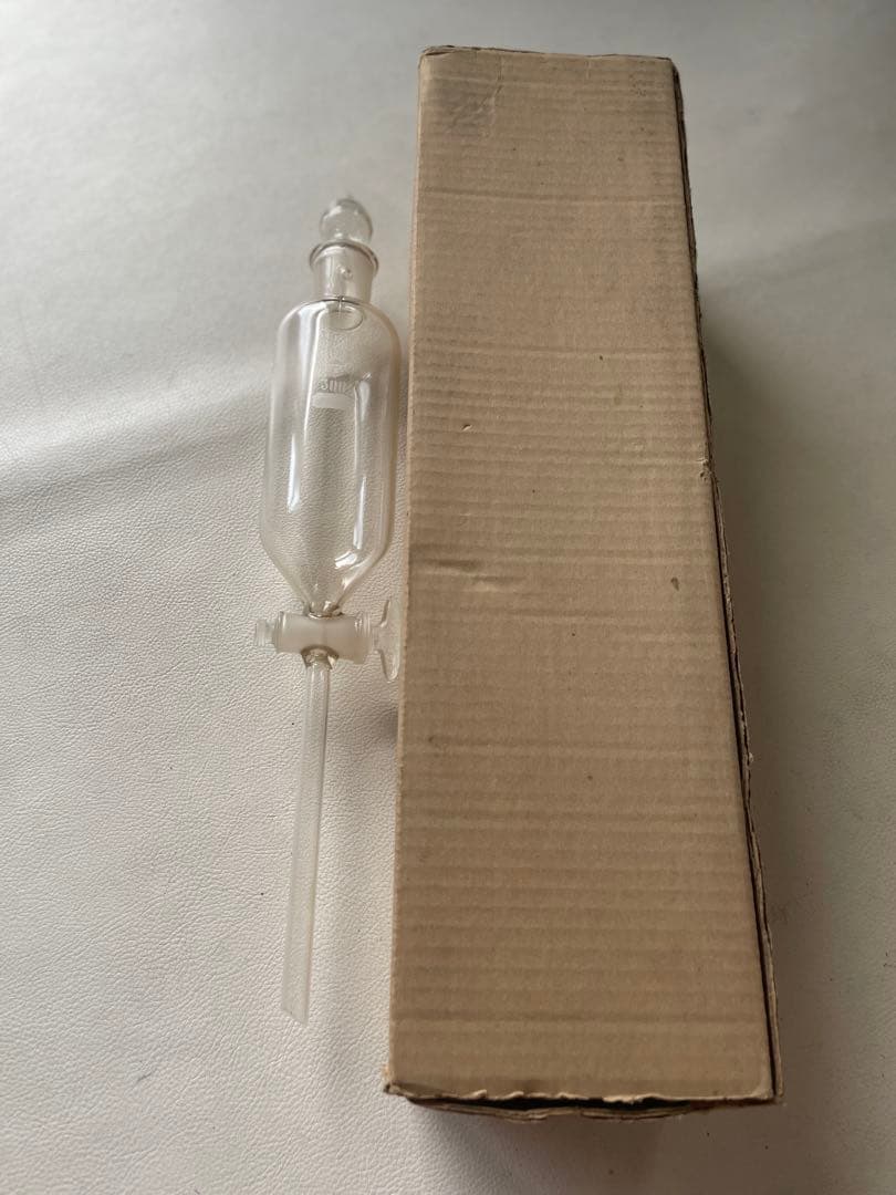 北海計量器株式会社 硝子体積計 分液ロート 円筒形 300ml 11 SUPER