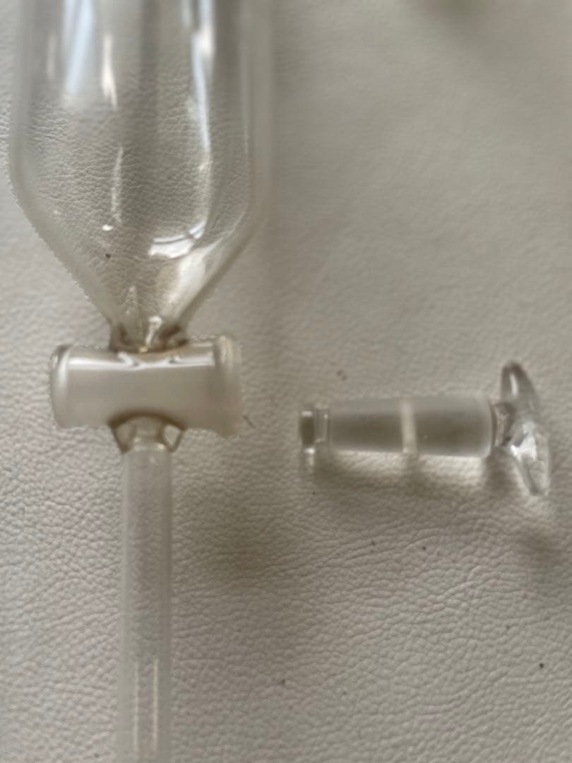 北海計量器株式会社 硝子体積計 分液ロート 円筒形 300ml 11 SUPER
