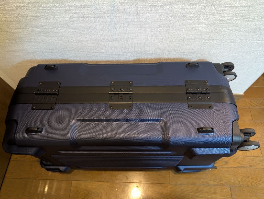 PROTEX 容量77L精密機器輸送・4輪キャリーFPV-08 オーシャンブルー