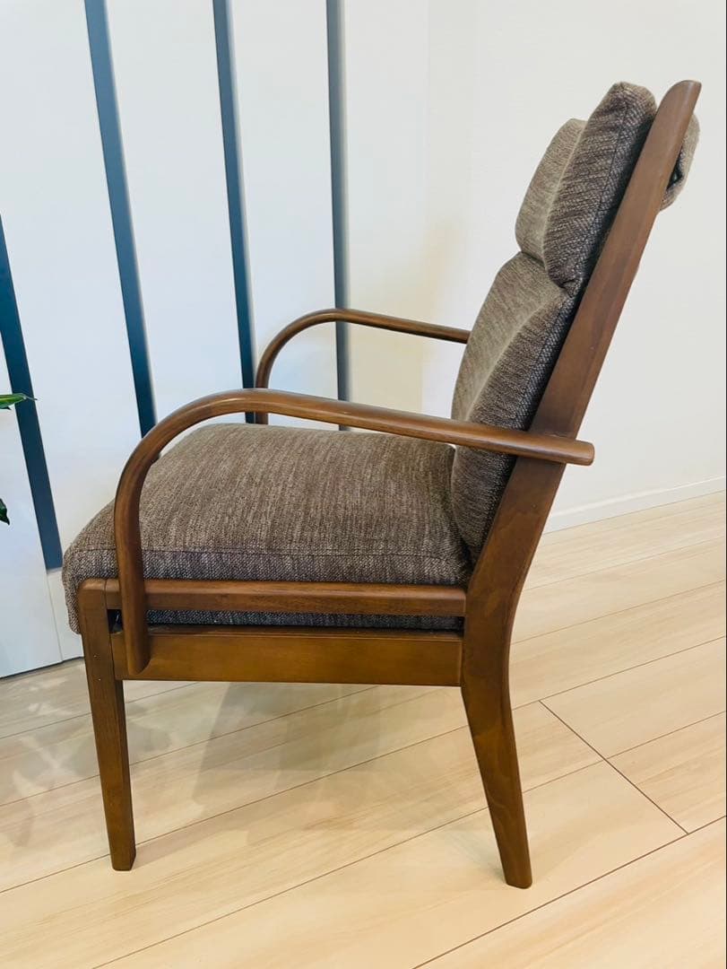 ニトリ Nコレクション C-27M 肘付き　ダイニングチェア