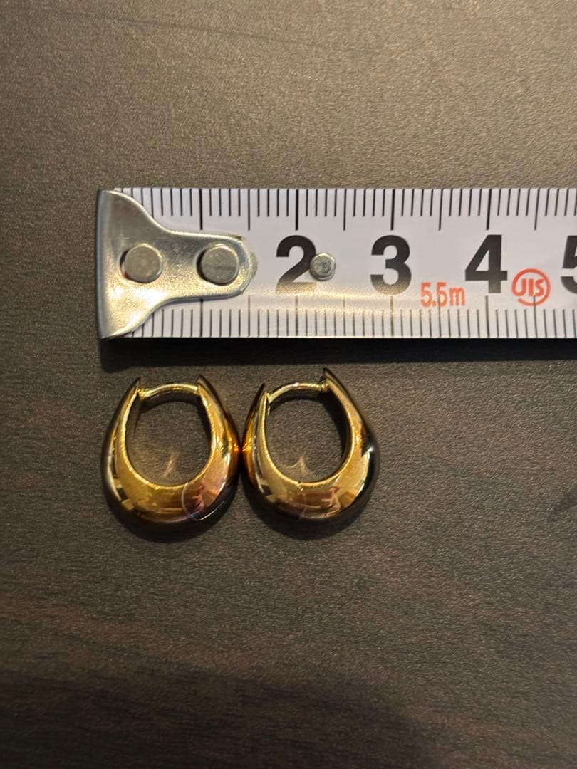 【大人気】TOM WOOD アイスフープ ピアス スモール｜ゴールド｜使用感あり