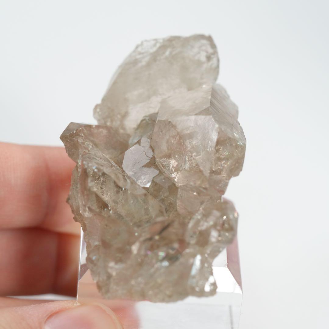 【宝石のような綺麗さ】スモーキークォーツ スイス産 58×34×23mm