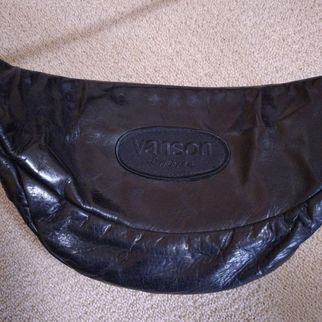 vanson ボディバッグ ショルダーバッグ　レザー　革